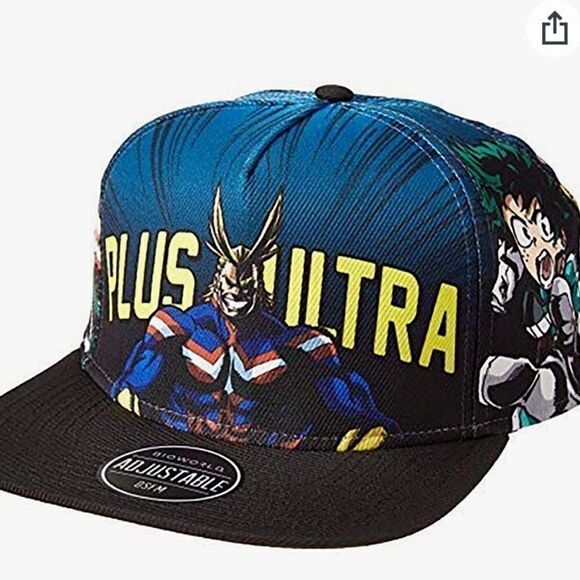 My Hero Academia Plus Ultra Sublimated Hat - Picture 1 of 8